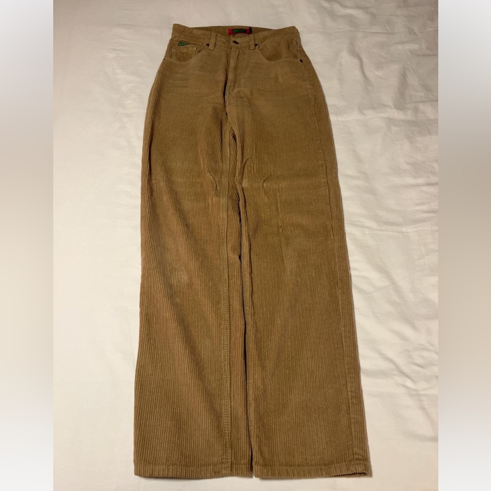 Empyre Tan Wide Leg Corduroy Pants